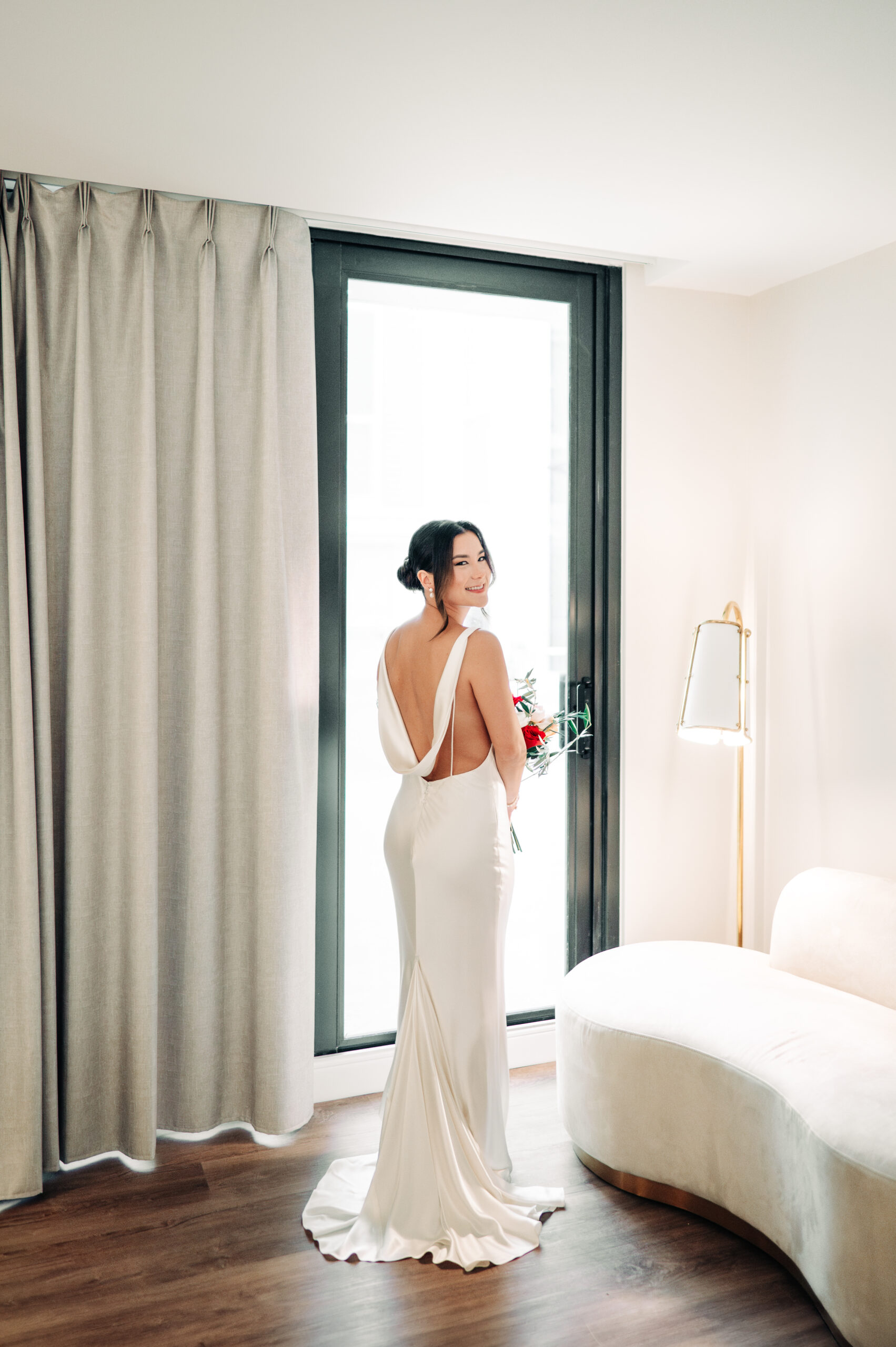 Bride captured by Benvenuto wedding photographer