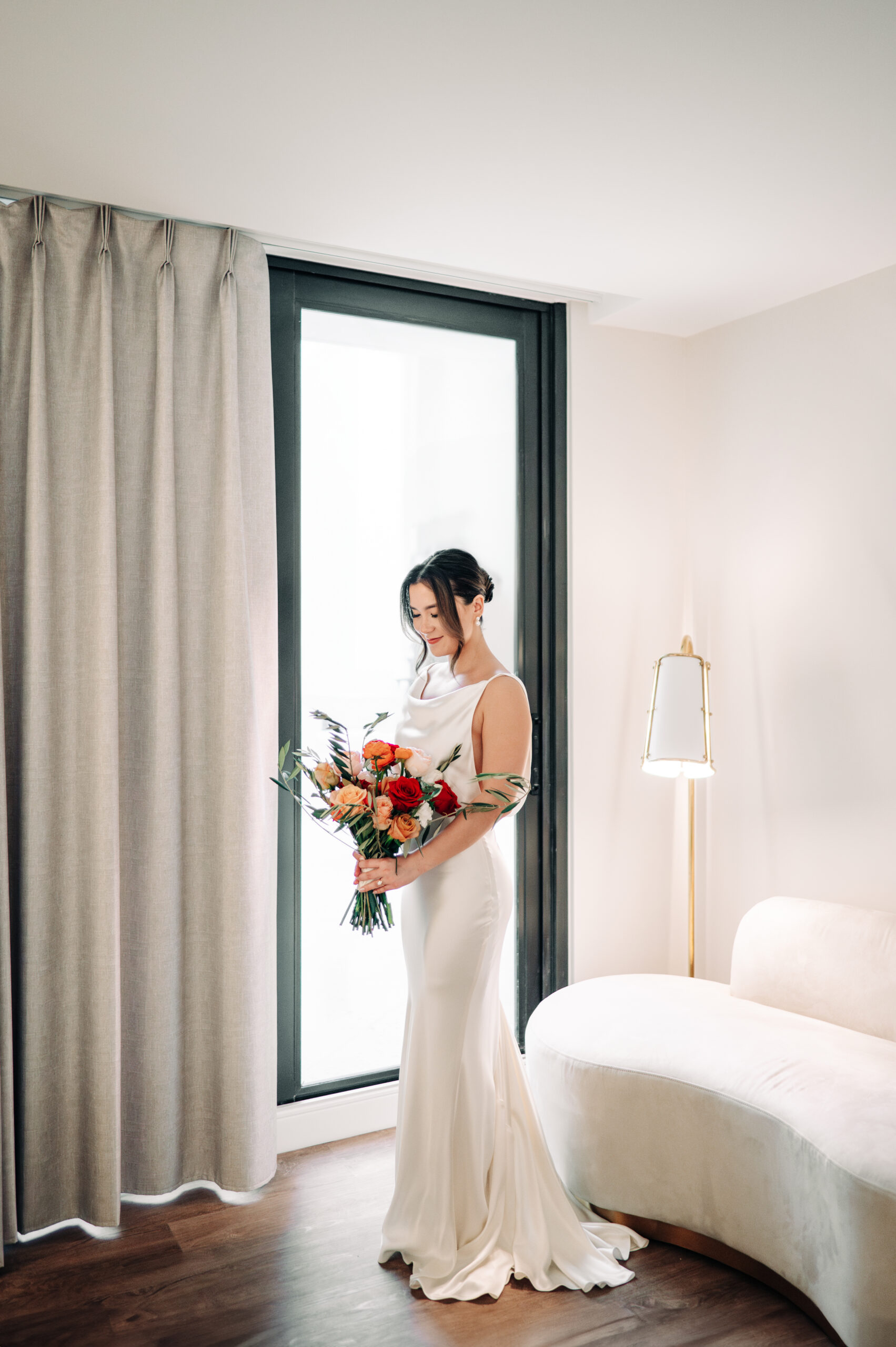 Bride captured by Benvenuto wedding photographer